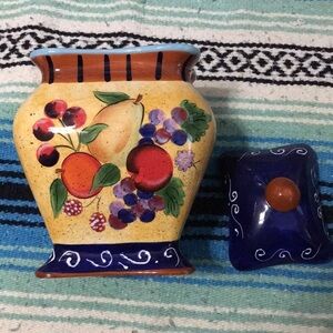 Ckao Ceramic Lidded kitchen Jar